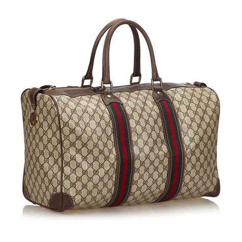 gucci weekender backpack fetch|gucci luggage bag price.